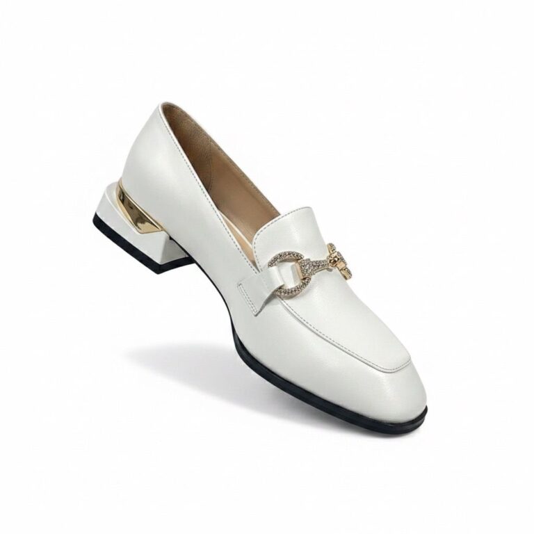 Zapato Mocasin Blanco BB CO